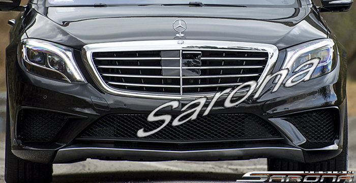 Custom Mercedes S Class  Sedan Front Bumper (2014 - 2019) - $890.00 (Part #MB-123-FB)